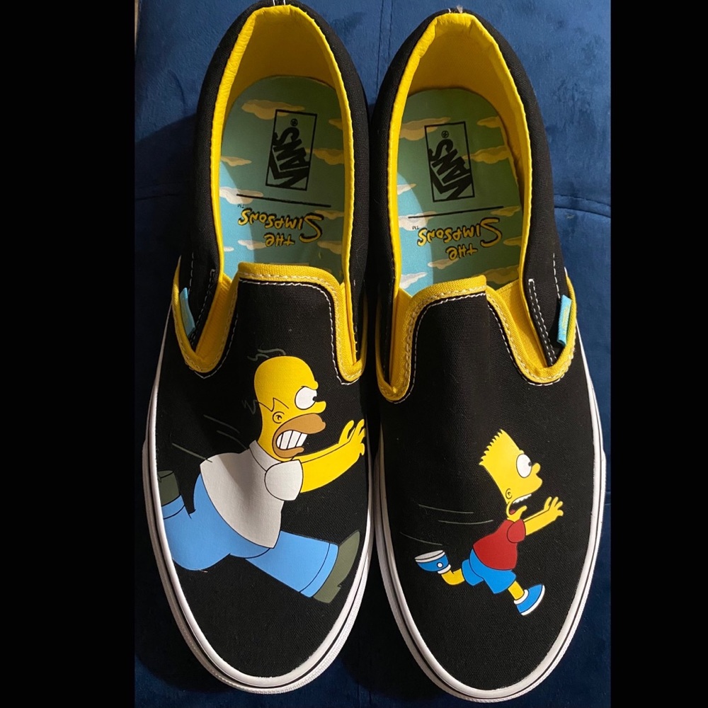 Limited Edition - VANS x The Simpsons (Homer/Bart) Slip-Ons